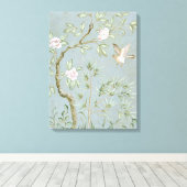 春 – ムラル – ii – ブルー – ジュリア – プリントン キャンバスプリント (インサイチュ (ウッドフロア))