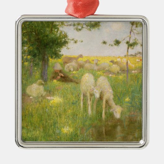 春 メタルオーナメント (正面)