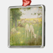 春 メタルオーナメント (左)