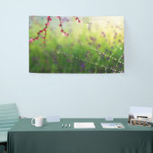 春・モーニング・バナーの宝石 横断幕 (トレードショー)