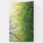 春・モーニング・バナーの宝石 横断幕 (縦)