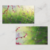 春・モーニング・ブックマークの宝石 名刺 (正面/裏面)