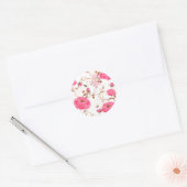 春 ラウンドシール (封筒)