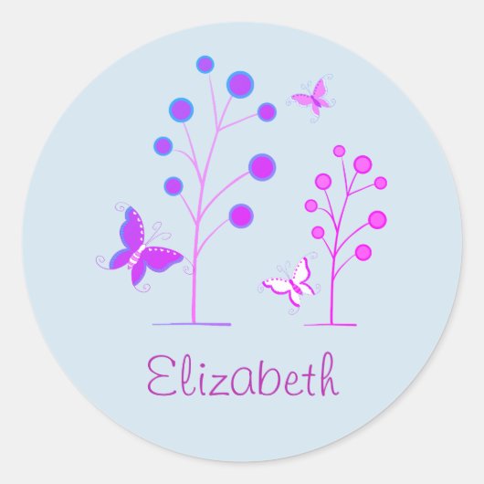 春 ラウンドシール (正面)