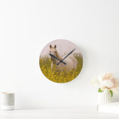 春 ラウンド壁時計 (ホーム)