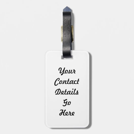 春 ラゲッジタグ (裏面縦)