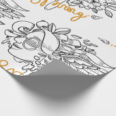 春 ラッピングペーパー