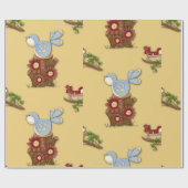 春 ラッピングペーパー (フラット)