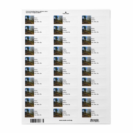 春 ラベル (フルシート)