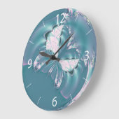 春 ラージ壁時計 (傾斜)