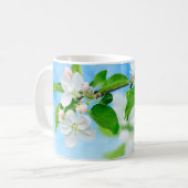 春(リンゴの花) コーヒーマグカップ (正面左)