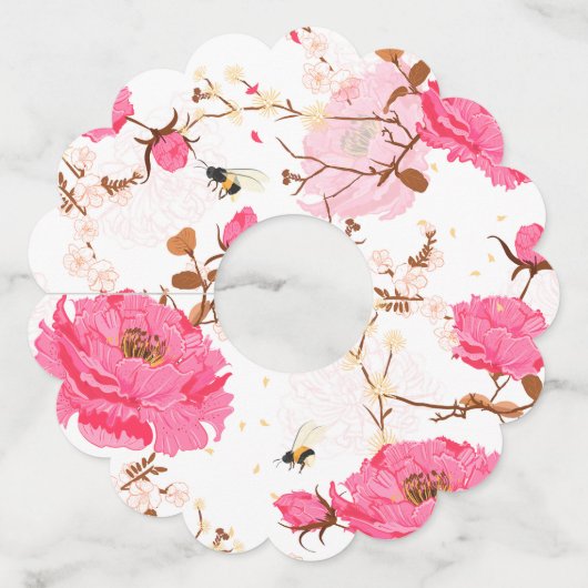 春 ワイングラスタグ (正面)