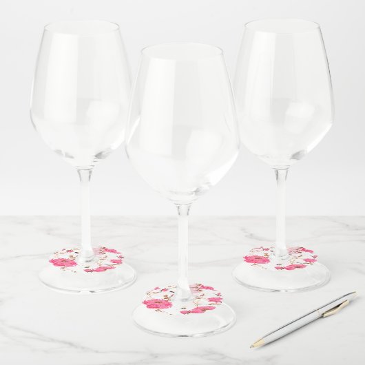 春 ワイングラスタグ (セット)