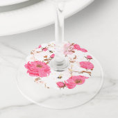 春 ワイングラスタグ (クローズアップ)