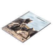 春-北極キツネ ノートブック (左側)