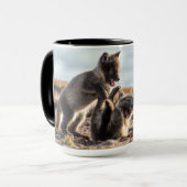 春 – 北極キツネ マグカップ (正面左)