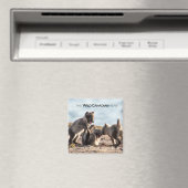 春 – 北極キツネ マグネット (インサイチュ (食洗機))