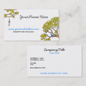 春 名刺 (正面/裏面)