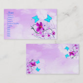 春 名刺 (正面/裏面)