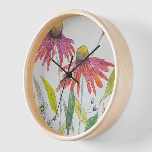 春! 壁時計 (傾斜)