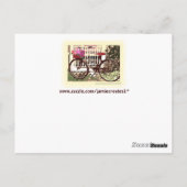 春/夏の花&バイク ポストカード (裏面)