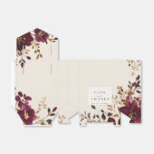 春 夏 赤いバラ フェイバーボックス (折り畳みなし)