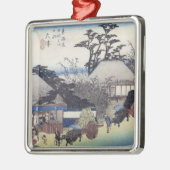 春、大津の喫茶店 メタルオーナメント (左)