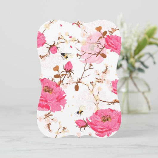 春 招待状 (スタンド正面)