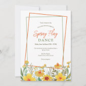 春 招待状 (正面)