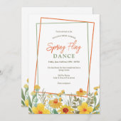 春 招待状 (正面/裏面)