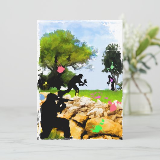 春 招待状 (スタンド正面)