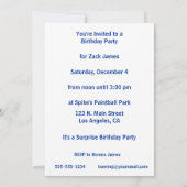 春 招待状 (裏面)