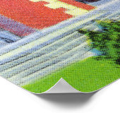 春・敷地の外観 ポスター (角)