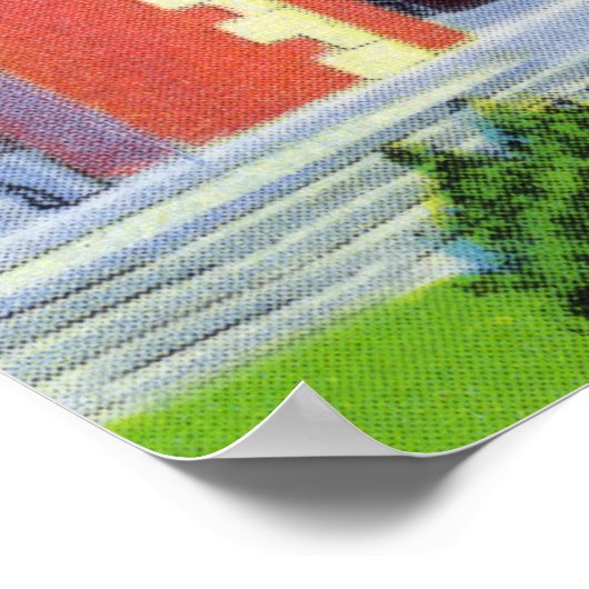 春・敷地の外観 ポスター (角)