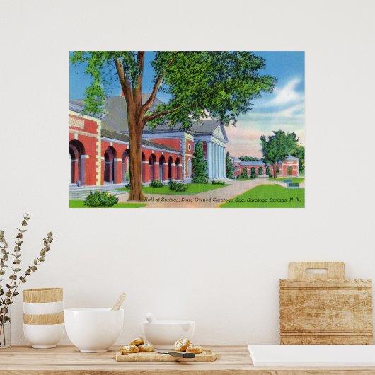 春・敷地の外観 ポスター (キッチン)