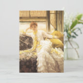 春（海辺）by James Tissot,ヴィンテージポートレート (スタンド正面)