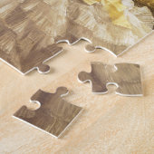 春(海辺)by James Tissot,ヴィンテージポートレート ジグソーパズル (側面)