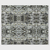 春，白い花の写真，贈り物紙 ラッピングペーパー (フラット)