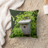 春&秋バードハウスピロー クッション (ブランケット)