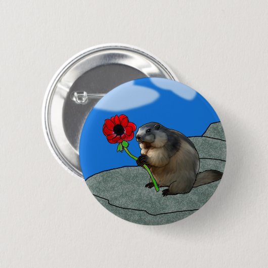 春! 缶バッジ (正面&裏面)