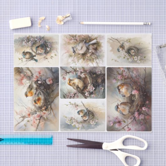 春 薄葉紙 (クラフト)