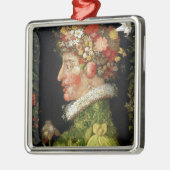 春、4季節を描写するシリーズ メタルオーナメント (左)