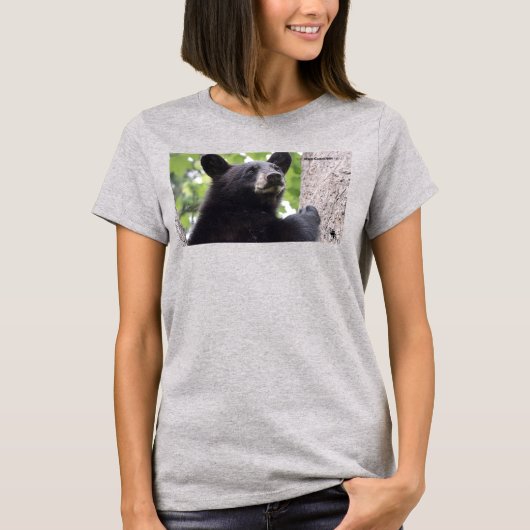 春- Black Bear Women's Tシャツ (正面)