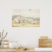 春- Joseph Rubens Powellファインアートポスター ポスター (キッチン)