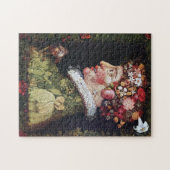 春(La Primavera)ジュゼッペ・アルチンボルド ジグソーパズル (横)