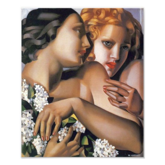 春 Tamara De Lempicka | フォトプリント (正面)