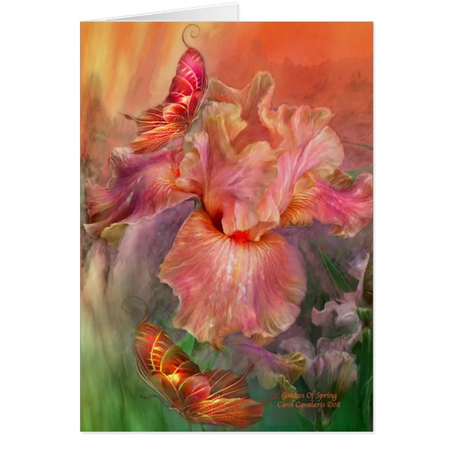 春ArtCardの女神 (正面)