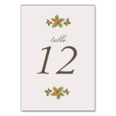 春BUDSテーブル番号カード テーブルナンバー (裏面)