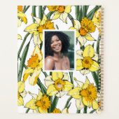 春DAFFODILデザイン12ヶ月のプランナー&シール プランナー手帳 (裏面)