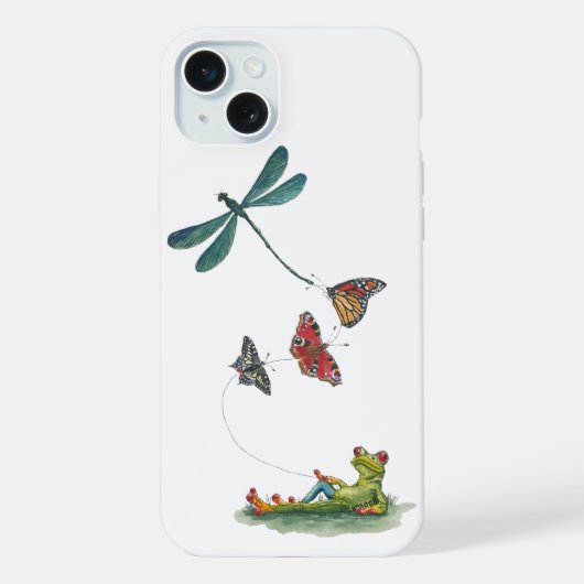 春Fling Iphoneケース iPhone 15 Plusケース (裏面)